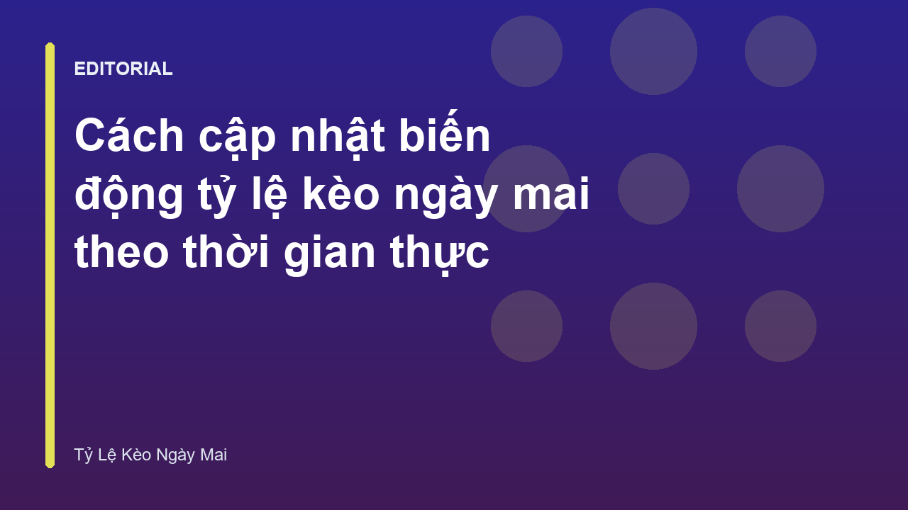 Biểu đồ minh họa biến động tỷ lệ kèo bóng đá