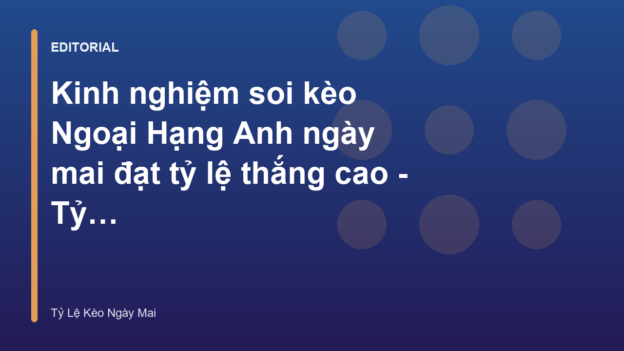Người chơi đang phân tích tỷ lệ kèo bóng đá Ngoại Hạng Anh